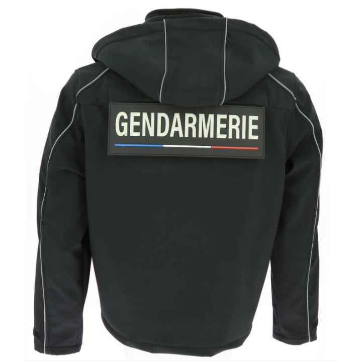 Bandeau gendarmerie yakeda dos 22 x 7 cm