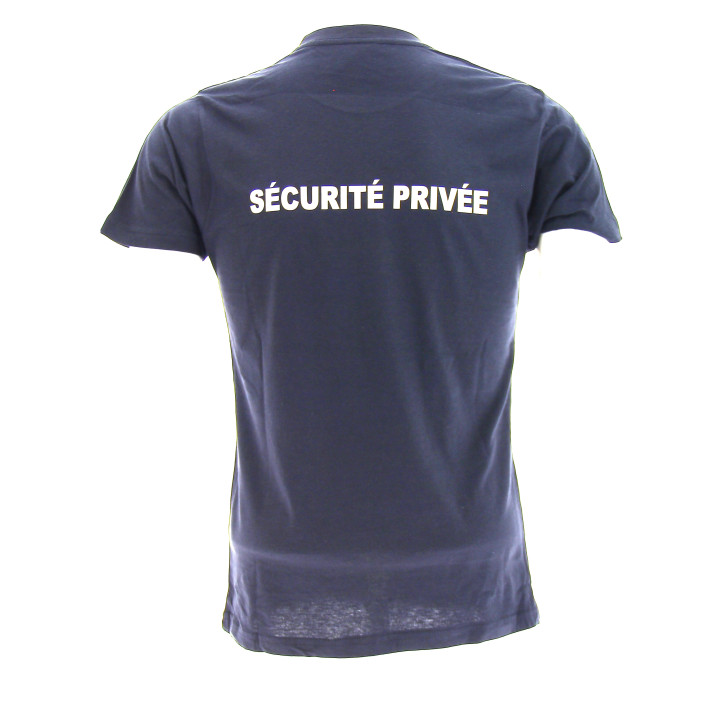 T shirt SECURITE PRIVEE + le nom de votre "SOCIETE"