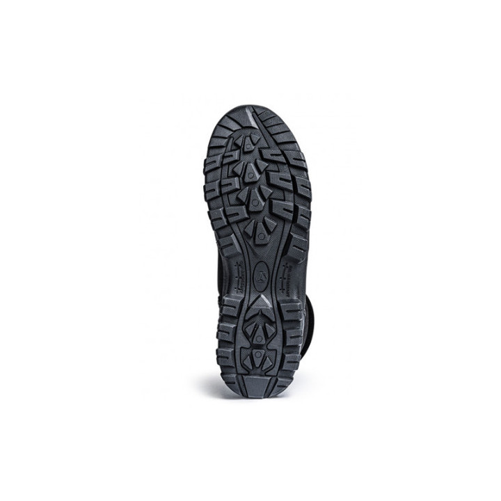 Chaussures coquées Sécu-One 8" zip TCP noir A10 - La protection optimale pour les professionnels de la sécurité