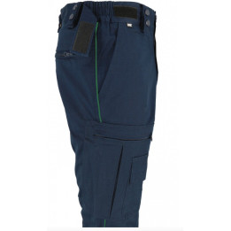Pantalon ripstop avec Liseré Vert coupe confortable 6 poches