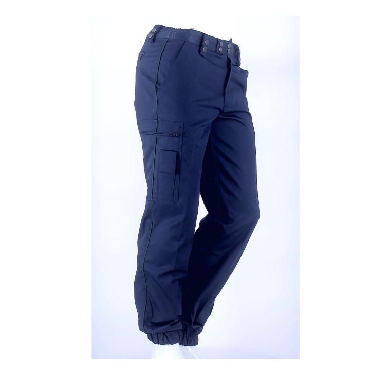 Pantalon ripstop avec Liseré Vert coupe confortable 6 poches