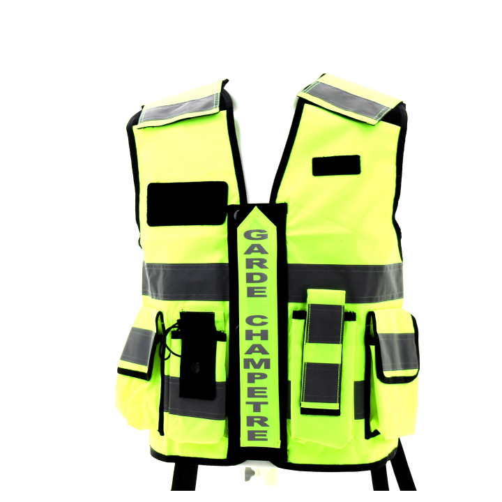 Gilet haute visibilité GARDE CHAMPETRE