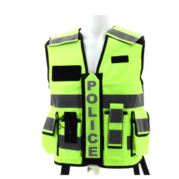 Gilet haute visibilité POLICE NATIONALE