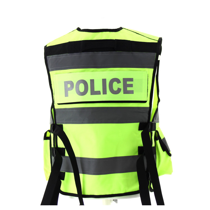 Gilet haute visibilité POLICE NATIONALE