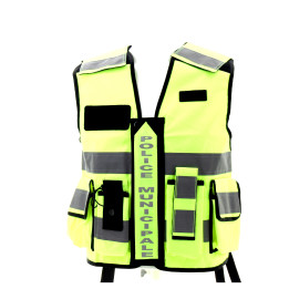 Gilet haute visibilité POLICE MUNICIPALE
