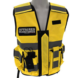 Gilet haute visibilité AFFAIRES MARITIMES