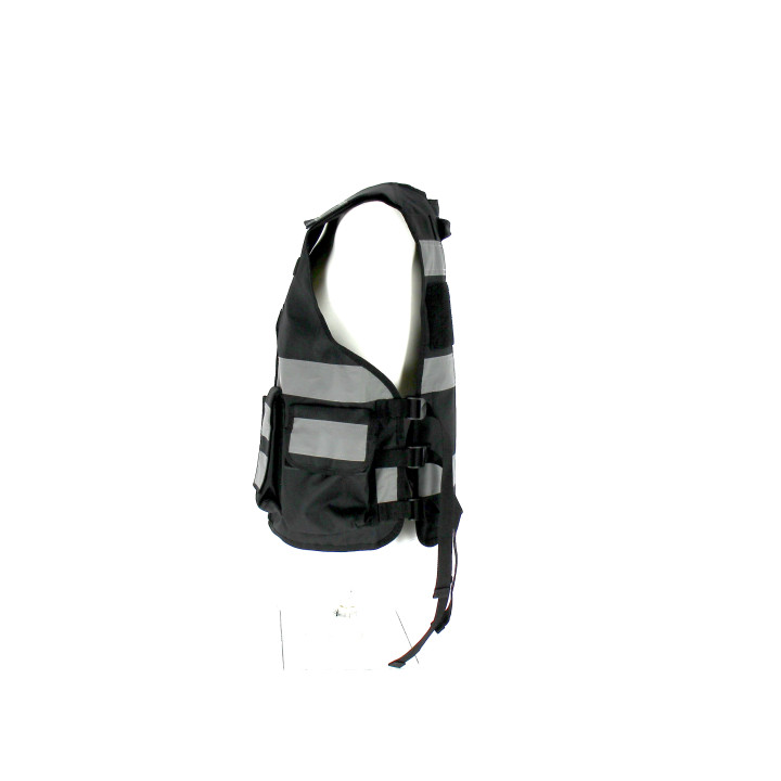 Gilet haute visibilité SECURITE PRIVEE NOIR