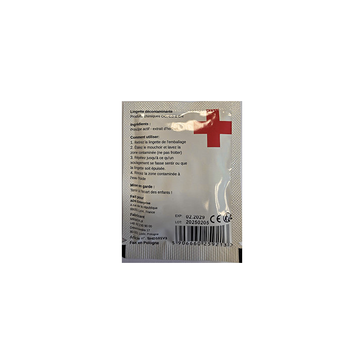 Décontaminant CS 50ml - Solution anti-gaz lacrymogène | Ateq uniformes