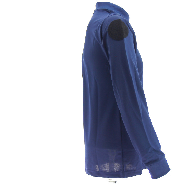 Polo Coolmax uni marine avec marquage personnalisé | Ateq uniformes