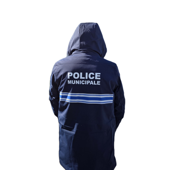 Parka Police Municipale Ateq Uniformes : protection contre les intempéries