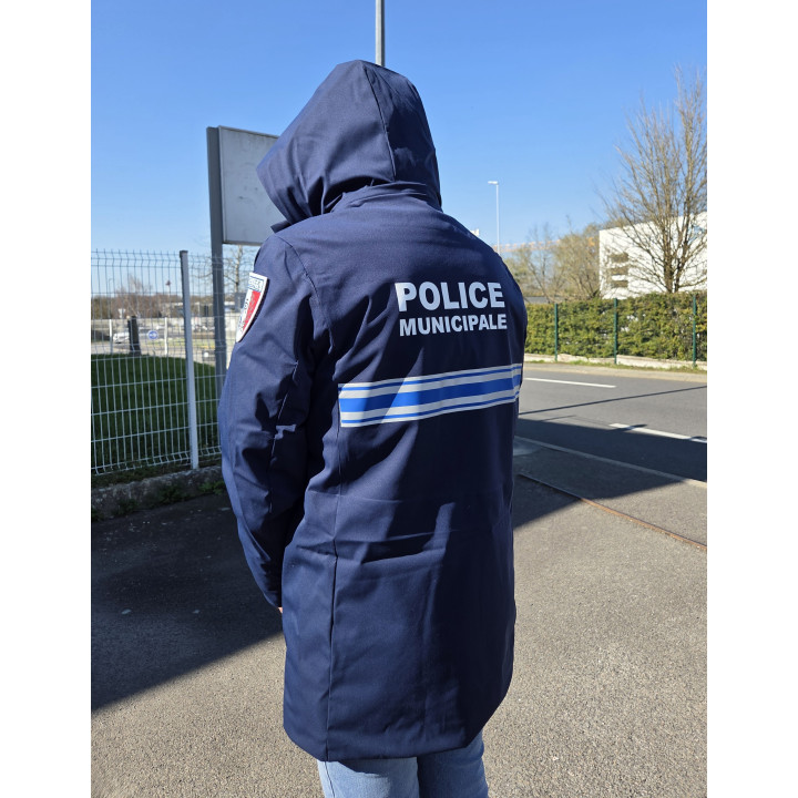 Parka Police Municipale Ateq Uniformes : protection contre les intempéries