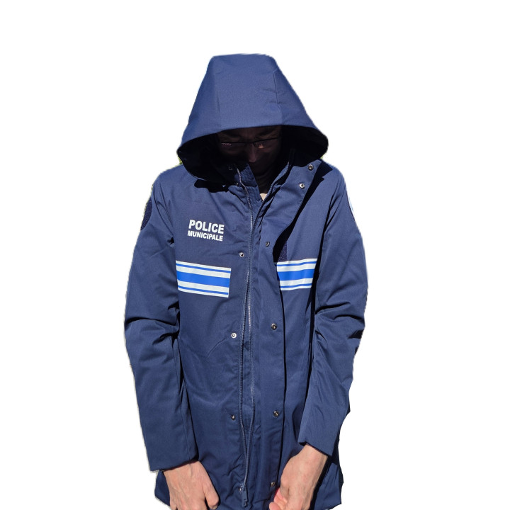Parka Police Municipale Ateq Uniformes : protection contre les intempéries