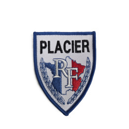 Ecusson brodé PLACIER