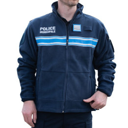 BLOUSON POLAIRE BI MATIERE Police Municipale mixte