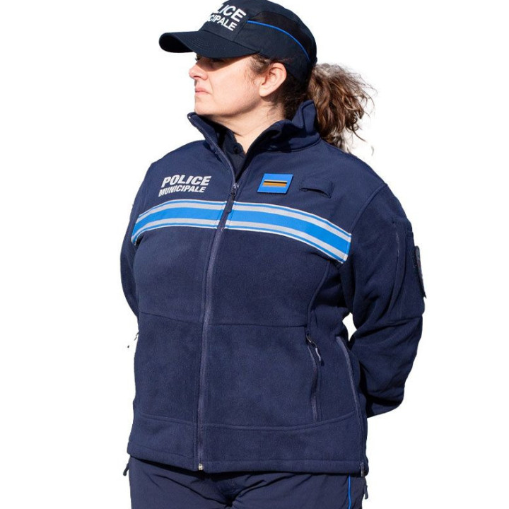 BLOUSON POLAIRE BI MATIERE Police Municipale mixte