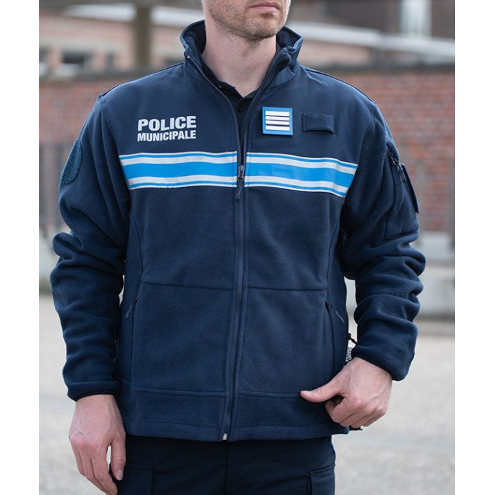 BLOUSON POLAIRE BI MATIERE Police Municipale mixte
