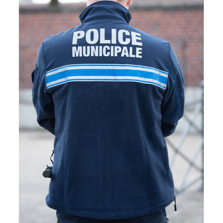 BLOUSON POLAIRE BI MATIERE Police Municipale mixte
