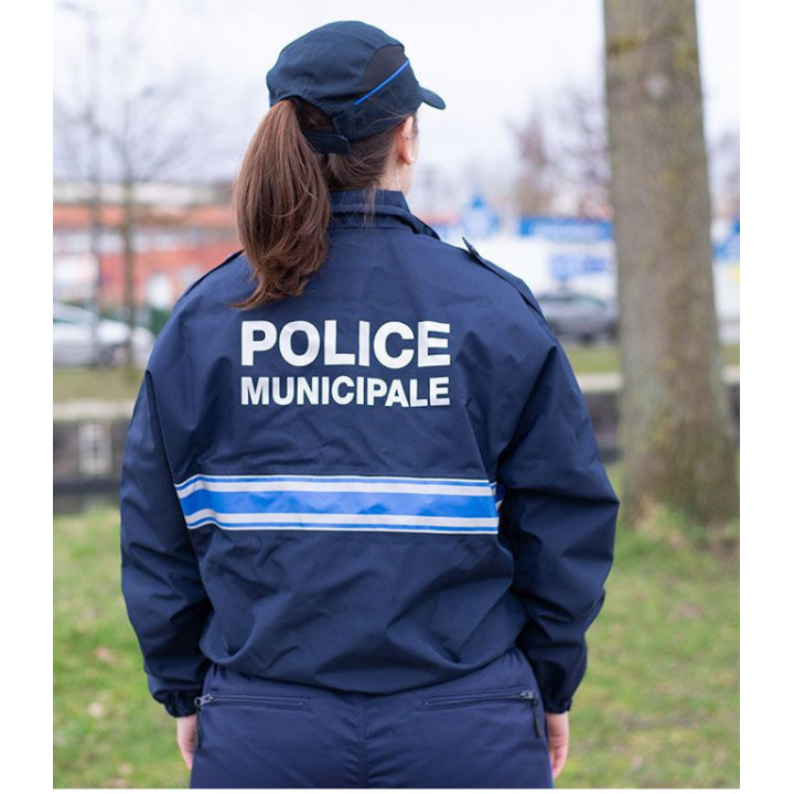 Coupe vent ultra léger avec capuche Police Municipale