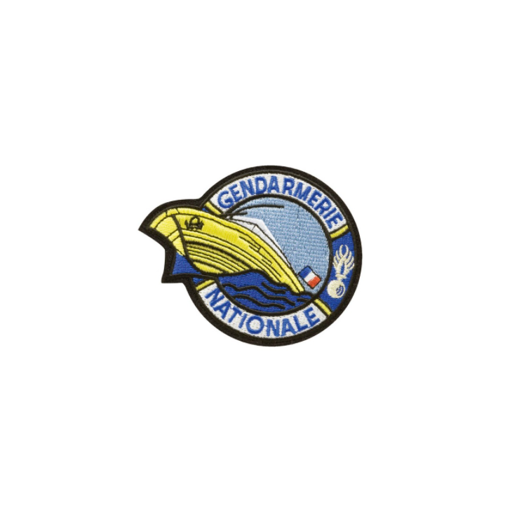 ECU BRODE GENDARMERIE FLUVIALE 6 - Livraison rapide - Ateq uniformes