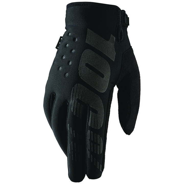 Gants VTT Brisker Grand Froid Noir Chaleur et Confort pour vos Sorties