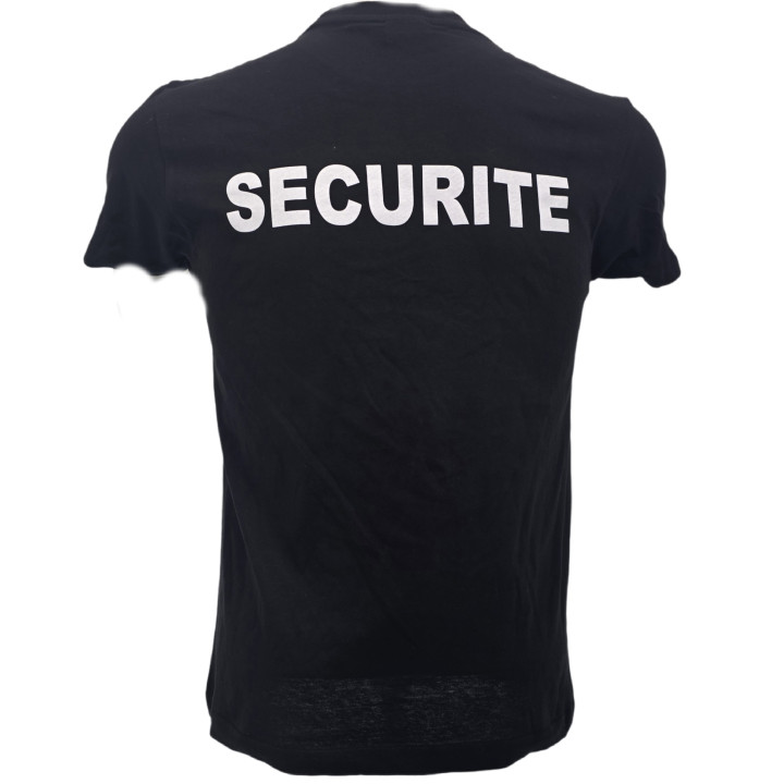 T- Shirt Sécurité Noir