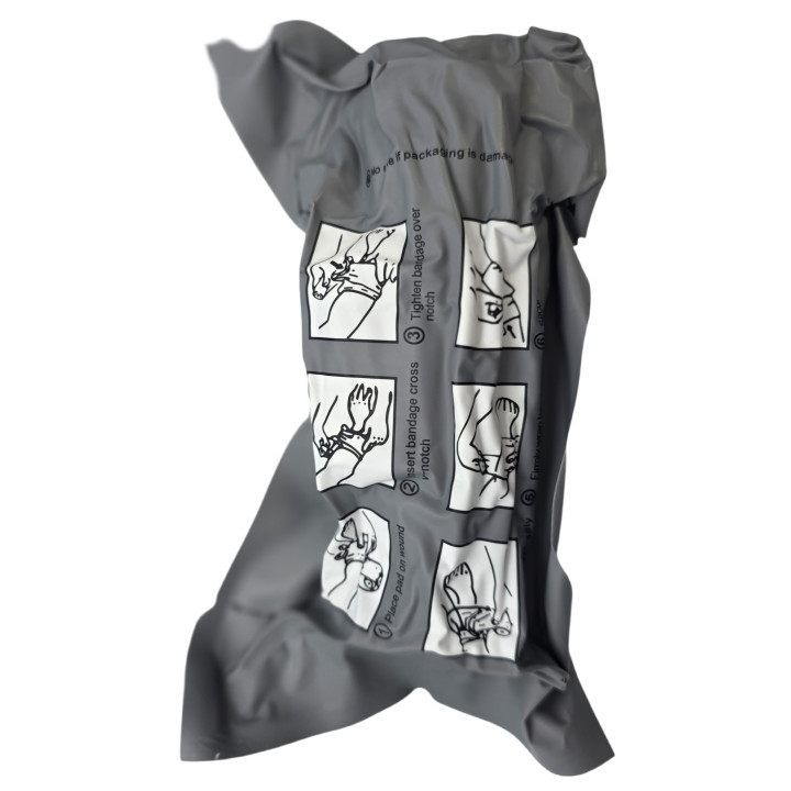 Trousse IFAK/KIT de premiers soins pour blessures par arme ambidextre