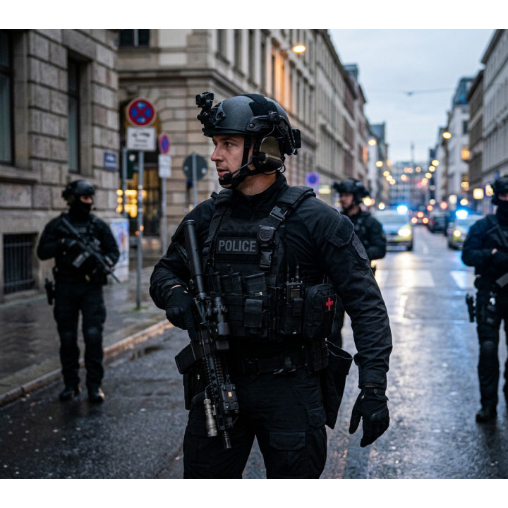 Casques balistiques MID CUT pour la protection des agents de sécurité