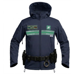 Blouson Softshell kaki confotrme au décret 2023
