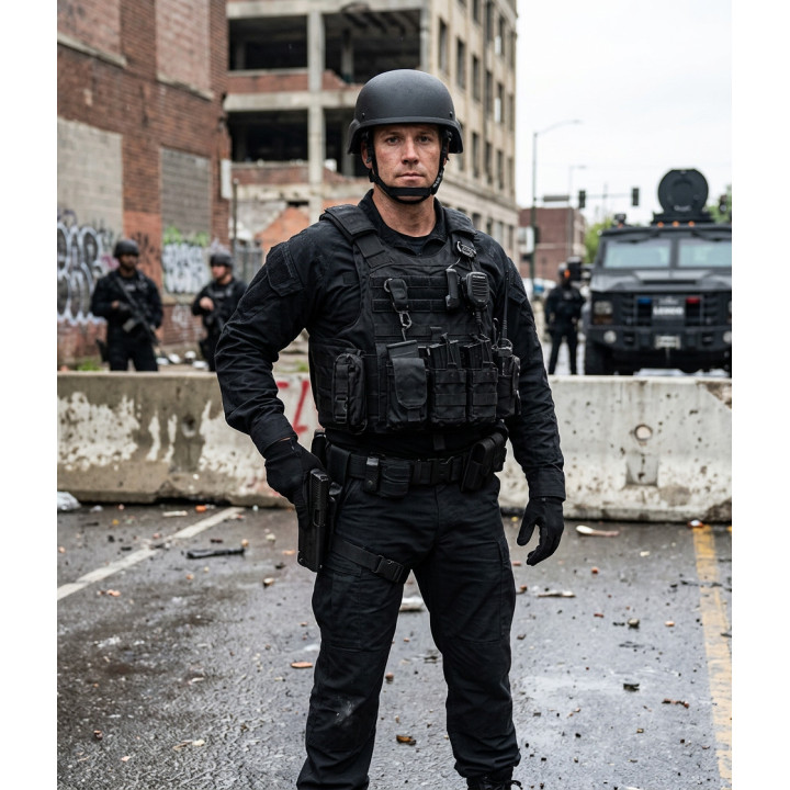 Casques balistiques MID CUT pour la protection des agents de sécurité