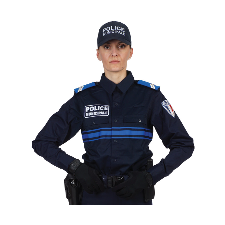 Polo manches longues extrême Police Municipale : Confort et durabilité