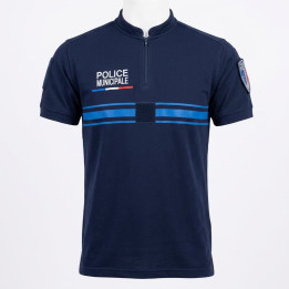 Polo PM col bouton manches courtes double face : Confort