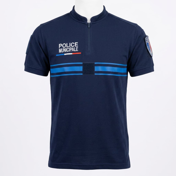 Polo PM col bouton manches courtes double face : Confort