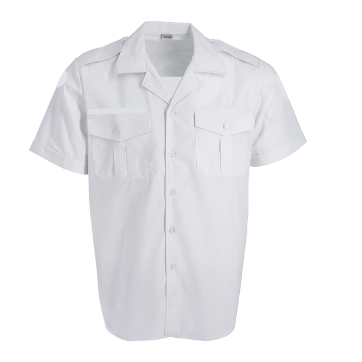 Chemisette Plastron blanc - La chemise chic pour homme