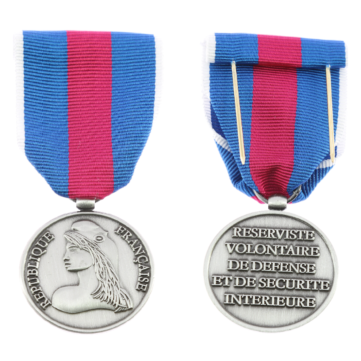 MEDAILLE ORDO RESERVISTES VOLONTAIRES DE LA DEFENSE ARGENT