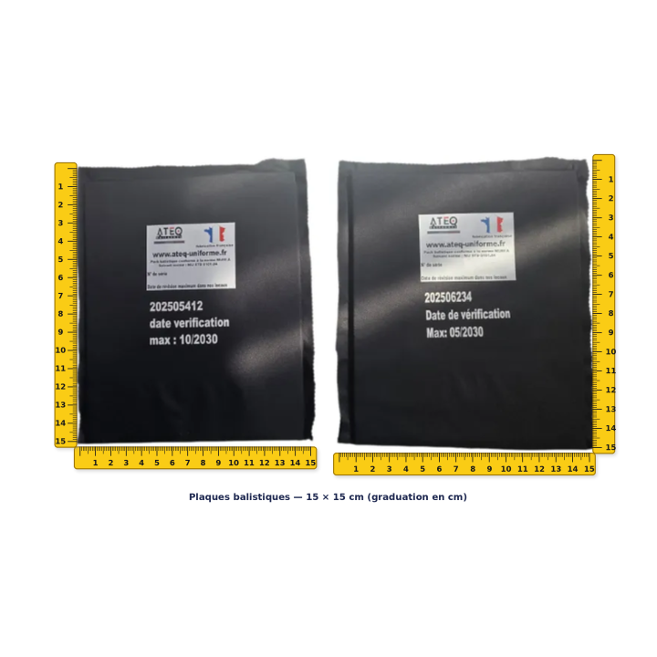 Plaques SA NIJ IV ALONE - sécurité et protection