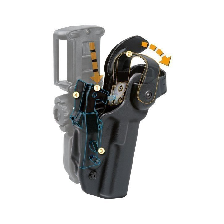 Holster RADAR  RAD.6107.5526 Holster 2 Fast Glock 17