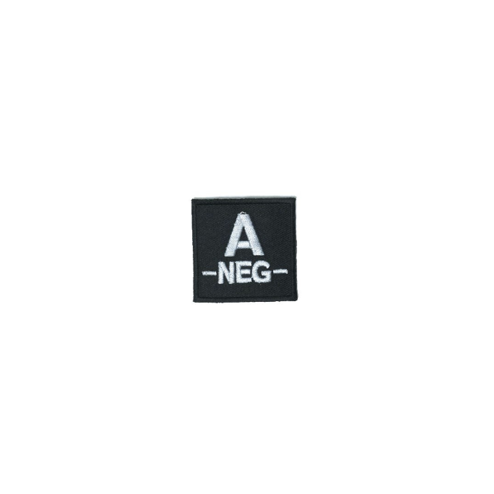 Insigne groupe sanguin A- - acheter en ligne - Ateq uniformes