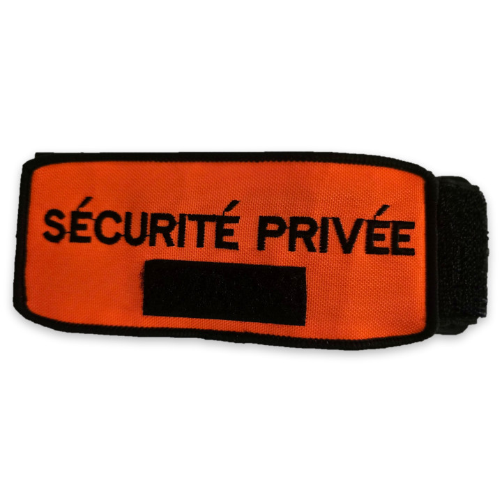 Brassard de sécurité : identification et protection. Réglable