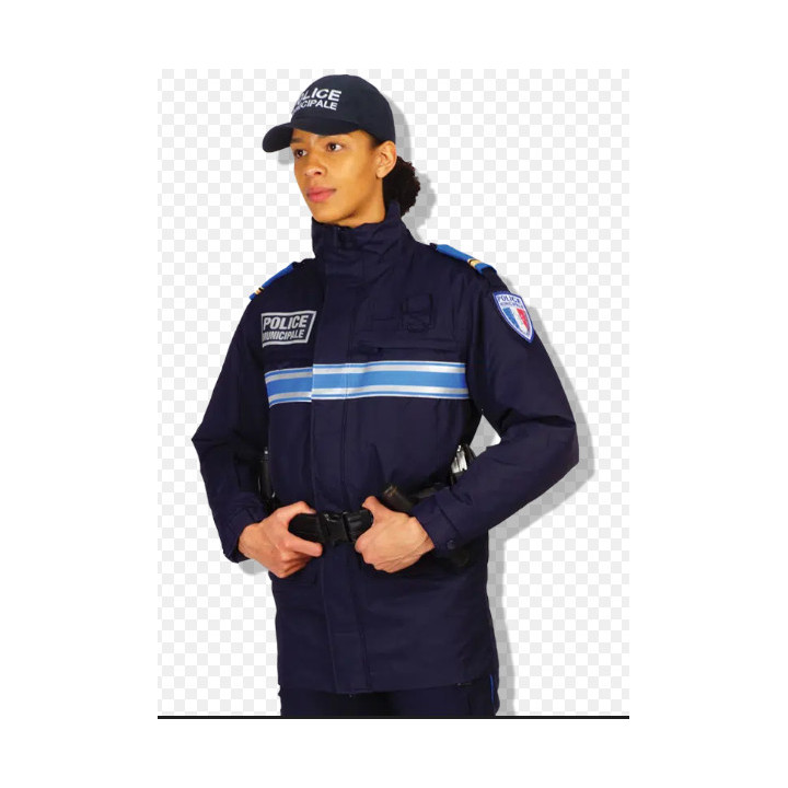 Parka tout temps Police Municipale : protection contre les intempéries