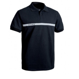 écurité manches courtes bande grise | Ateq uniformes