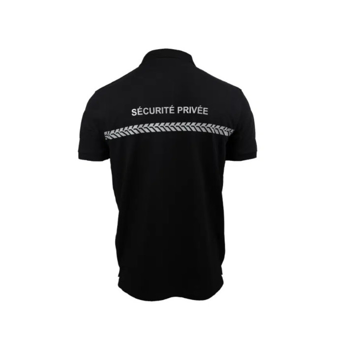 écurité manches courtes bande grise | Ateq uniformes