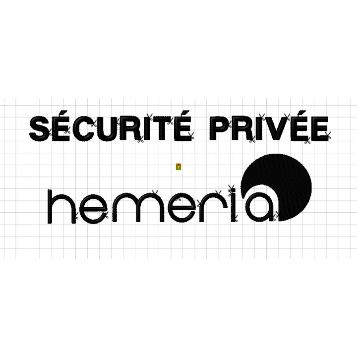 écurité manches courtes bande grise | Ateq uniformes