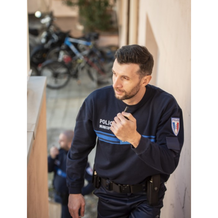 Sweat Police Municipale | Confortable et résistant