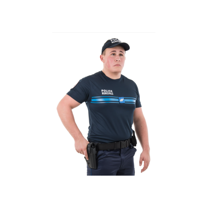 T-shirt sport Police Municipale : confort et style pour votre uniforme