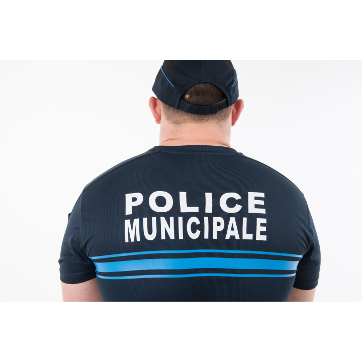 T-shirt sport Police Municipale : confort et style pour votre uniforme