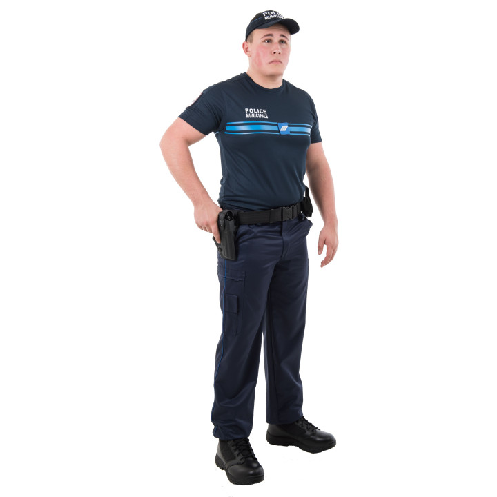 T-shirt sport Police Municipale : confort et style pour votre uniforme