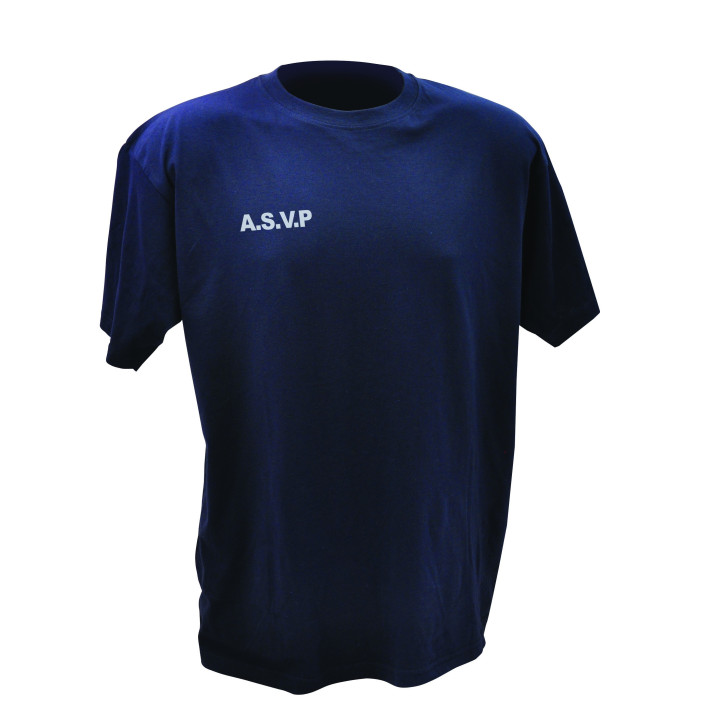 Acheter un Tee-shirt ASVP en coton uni Livraison rapide Ateq uniformes