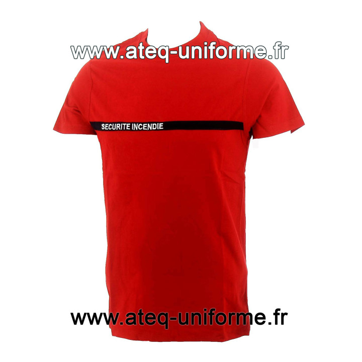 T-shirt SIAPP avec Bandes Bleues - Confort et identification pour les professionnels de la sécurité