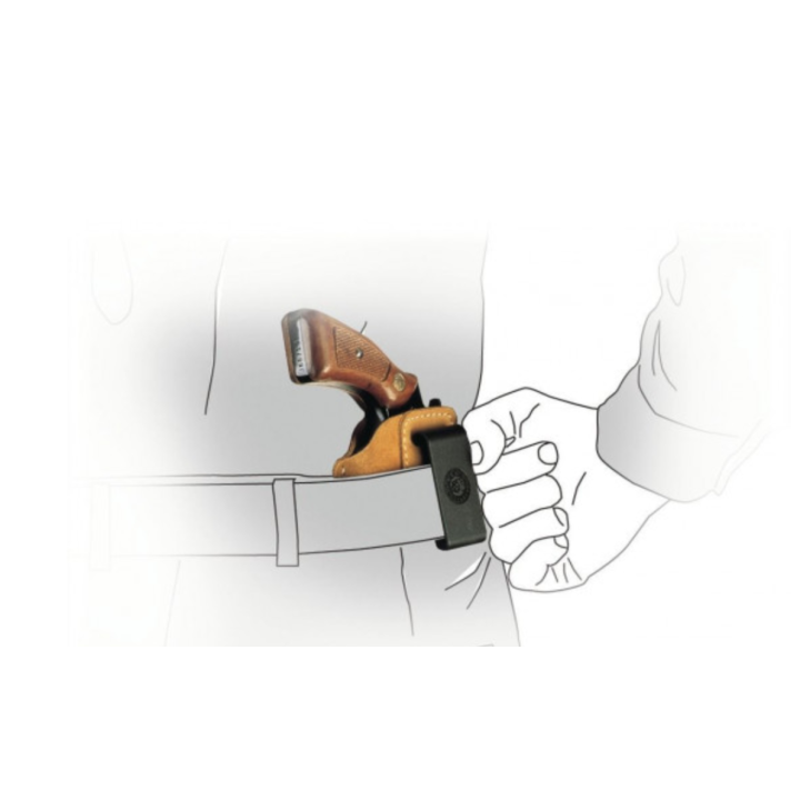 Holster Inside SIG Vega-Holster en cuir IA325M pour forces de l'ordre