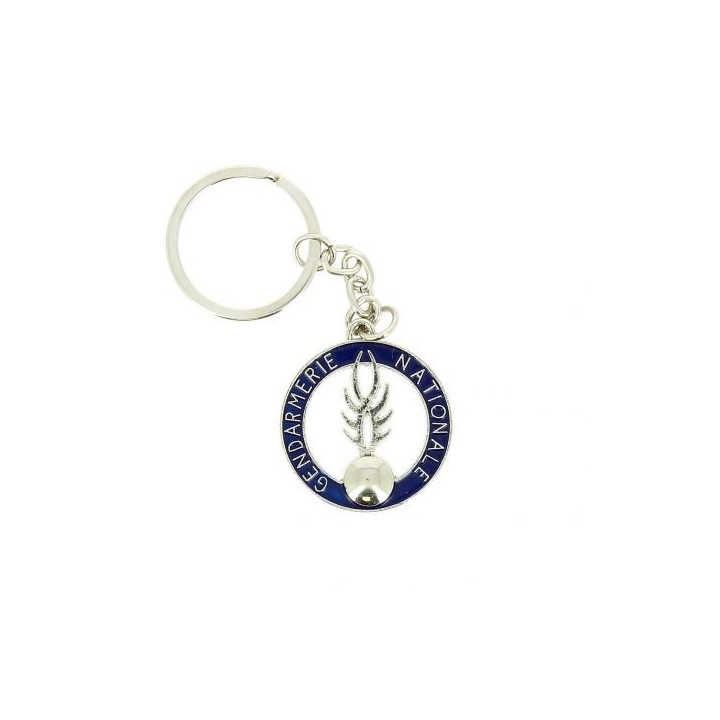PORTE CLEF GENDARME METAL